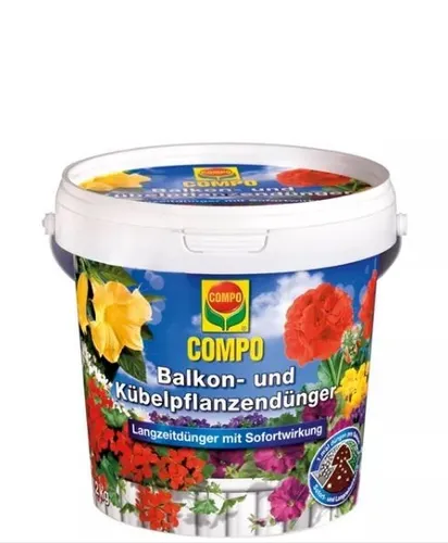 COMPO 2-Phasen Dünger Balk.+ Kübel 1,2 kg Compo EREG