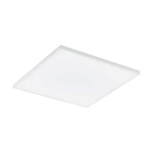 EGLO Deckenleuchte Turcona, LED Panel 45x45 cm - Lampen: Rahmenlose LED-Deckenleuchte in elegantem Design mit warmweißem Licht (3000K) für eine angenehme Atmosphäre in jedem Raum.