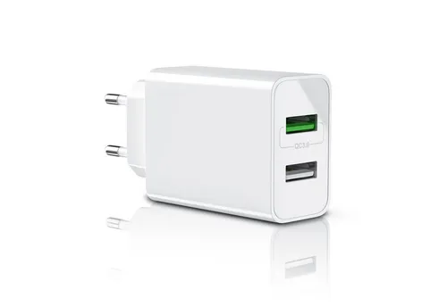 Aplic USB-Ladegerät (3000 mA, 2-Port, 30W, Quick Charge 3.0 (QC 3.0) Schnelladefunktion)