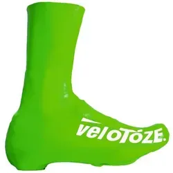 VeloToze Tall 2.0 Green XL - Wasserdichte Fahrradüberschuhe für optimalen Wetterschutz, ideal für Radfahrer, die auch bei Regen und Kälte fahren möchten.