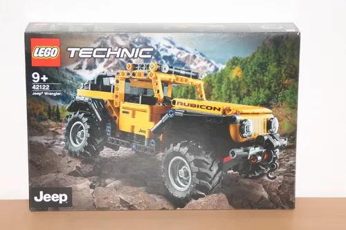 LEGO 42122 Technic Jeep Wrangler - 4x4-Spielzeugauto, detailreicher Modellbausatz für Offroad-Abenteuer und kreatives Spielzeug für Jungen und Mädchen