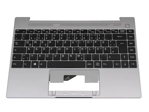 Produktbild Medion 40075128 Original Tastatur inkl. Topcase DE (deutsch) schwarz/grau