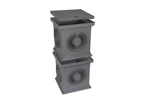 Marley Einlaufschacht 300x300mm mit Deckel von Marley Deutschland