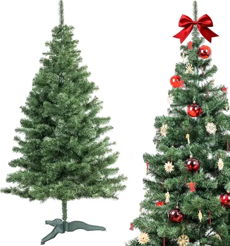 Creative Home Künstlicher Weihnachtsbaum 220 cm | Täuschend echt mit stabilen Zweigen