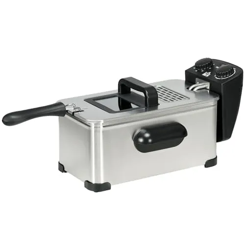 HOMCOM Fritteuse 3L mit Thermostat