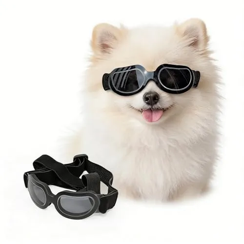 Enjoying Hundebrille für Kleine Hunde – UV-Schutz und Winddicht