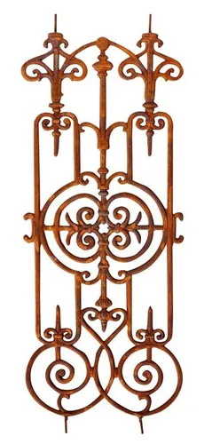 Gitter Garten Zaun Antik-Stil Rankhilfe von Aubaho