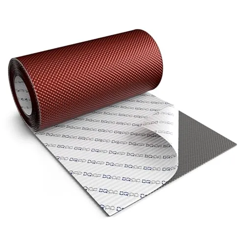 DQ-PP Wandanschlussband 5m | Kastanierot RAL 8012 von DQ-PP