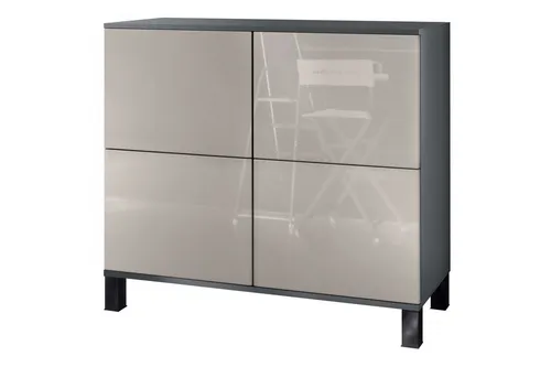 Vladon Kommode Rova V3 in grau von Vladon