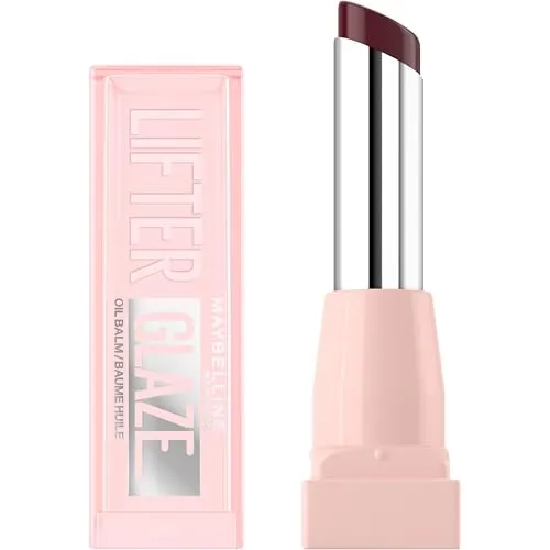 Maybelline New York - Feuchtigkeitsspendender Ölbalsam – glatte und glänzende Lippen – Lackeffekt – angereichert mit Hyaluronsäure und Kirschextrakt – Lifter Glaze – Farbton 010 Espresso Kiss