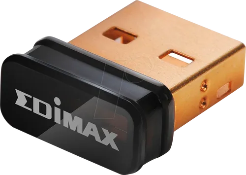 Edimax N150 WLAN Adapter USB 2.0 - 150 MBit/s Geschwindigkeit, einfache Einrichtung mit mehrsprachigem Assistenten
