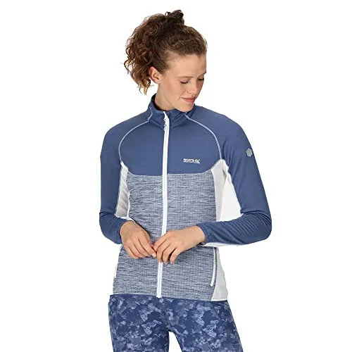 Regatta Damen Women's Hepley Full Zip Fleece Jacket - Funktionsjacken aus recyceltem Stoff, mit hochschließendem Reißverschluss und zwei verschließbaren Taschen für optimalen Tragekomfort und Funktionalität.