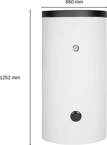 Evenes Warmwasser-Standspeicher EV-TEDS-1 W 200 1 Wärmetauscher 199 L Trinkwasser