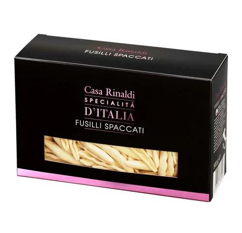 Casa Rinaldi Nudeln, Casa Rinaldi Fusilli Spaccati Spezialität aus Hartweizen 500g