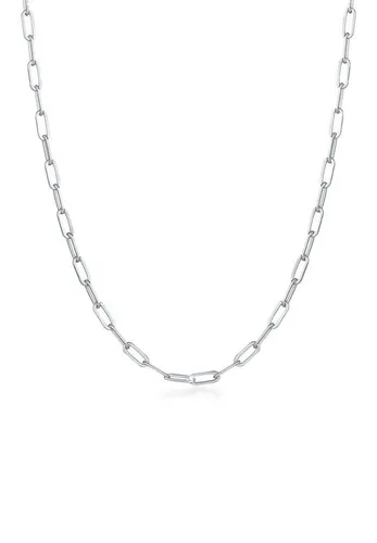 Elli Kette ohne Anhänger Glieder Oval Basic Chain Optik 925 Silber