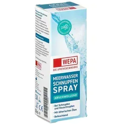 Wepa Meerwasser Schnupfenspray 20 ML – Abschwellend für freie Nasenwege