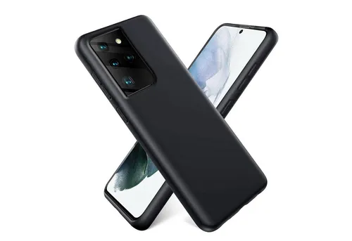 CoolGadget Handyhülle Silikon Colour Series Slim Case für Samsung Galaxy S21 Ultra 6,8 Zoll, Hülle weich Handy Cover für Samsung S21 Ultra Schutzhülle