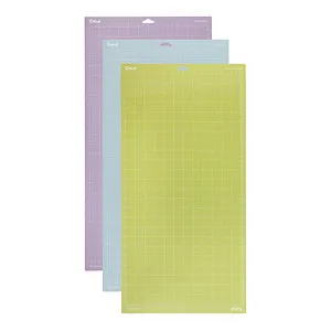 Cricut Explore/Maker 3-Pack Schneidematten (30.5 x 61 cm) - Ersatzteile & Zubehör – Ideal für alle Schneideprojekte, mit LightGrip, StandardGrip und StrongGrip für verschiedene Materialien, sorgt für optimale Haftung und Langlebigkeit.