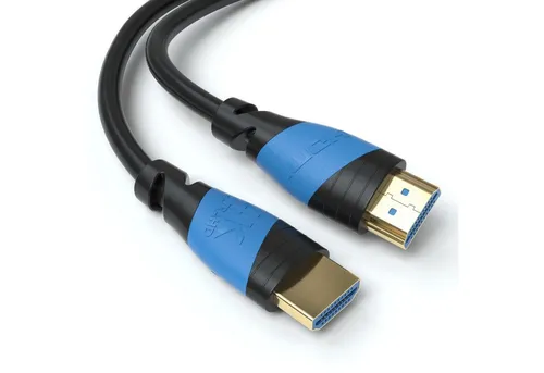 JAMEGA HDMI Kabel 2.0 4K U-HD High-Speed 3D Ethernet Full HD ARC 1080p HDR HDMI-Kabel, HDMI 2.0, HDMI Typ-A-Stecker auf HDMI Typ-A-Stecker (150 cm)