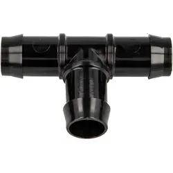 Schlauchverbinder T-stück Ø 11 Mm, Ks-schwarz, 10 Bar - Tecuro