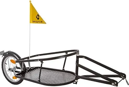 M-Wave Fahrradlastenanhänger Single 40 schwarz