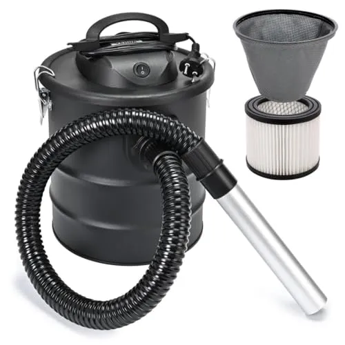 Sellnet Aschesauger 15L mit Blasfunktion und HEPA-Filter