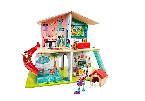 Hape Adventure Kids Rock and Slide House