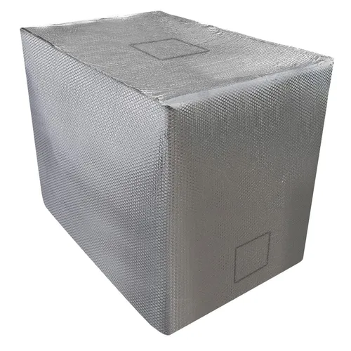 REKUBIK IBC Thermohaube PREMIUM mit Klettverschluss Hitze- & Frostschutz 800l IBC (120x80x116cm)