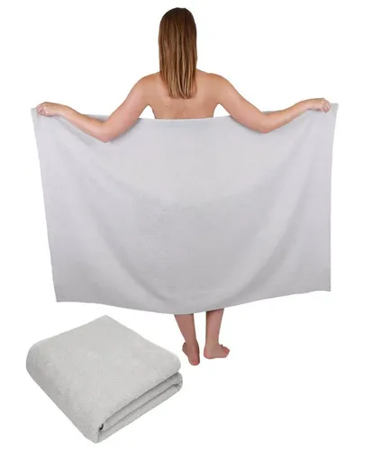 Betz Badetuch 2 Stück Maxi Duschtücher XXL Berlin 100x150cm - Badetücher aus 100% Baumwolle, Größe 100x150cm, weich und waschbar bei 60°C. Ideal für ein Wohlfühl-Ambiente in Ihrem Bad. Hochwertige Qualität mit hervorragendem Preis-Leistungs-Verhältnis.
