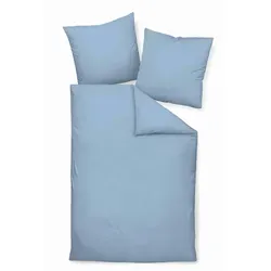 Janine Bettwäsche PIANO 0125 - 2 teilig, Soft-Seersucker - Bettwäsche-Sets aus hochwertigem Mako-Soft-Seersucker, bügelfrei und temperaturausgleichend. Genießen Sie den Komfort von 100% Baumwolle mit einem praktischen Reißverschluss.