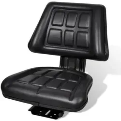 vidaXL Universal Traktorsitz mit Rückenlehne