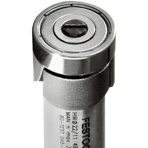 Festool Bündigfräser HW/KLS D22/8-OFK, 8mm - Festool Sonstige Fräser, ideal für präzises Fräsen von Plattenkanten mit langlebigen Hartmetallschneiden und Anlaufkugellager für einfache Handhabung.