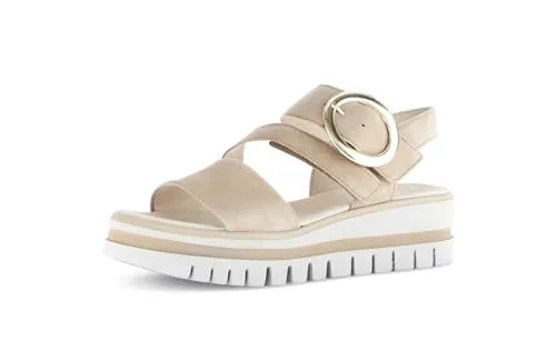 Gabor Damen Sandaletten in beige von Gabor