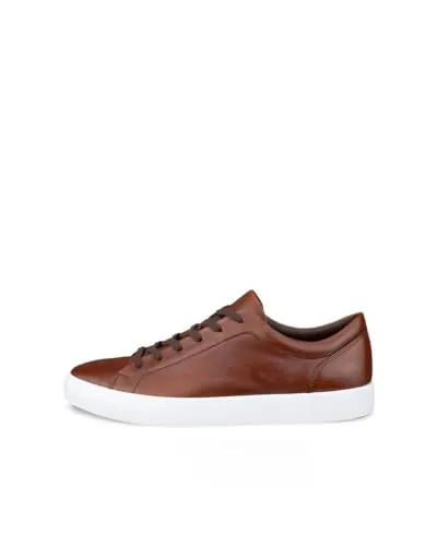 ECCO Sneaker Soft 10 – Cognacbraun, Herren Schuhgröße 45 - Erleben Sie den zeitlosen Stil des ECCO SOFT 10 Sneakers aus hochwertigem Vollnarbenleder. Ideal für jeden Anlass bietet er ganztägigen Komfort und eine robuste Gummilaufsohle für optimale Flexibilität.