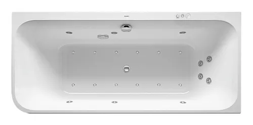 Duravit Whirlwanne „Happy D.2“ 180 × 80 cm, rechts von Duravit