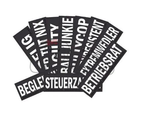 Produktbild DOXLOCK Aufschriften für Doxlock Hundegeschirr klein (XXS-M) Begleithund