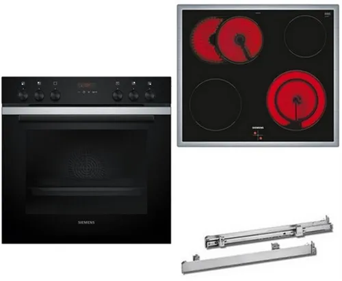 Siemens MKP2KC61 Herdset (Edelstahl)