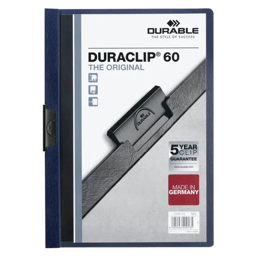 Durable DURACLIP 60 - 25 Stück A4 Clipmappe - Archivieren leicht gemacht mit der Durable DURACLIP 60: 25 praktische Clipmappen für eine sichere Ablage und schnellen Zugriff auf Dokumente.