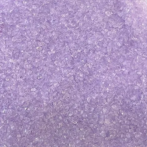 Eurosand Glasgranulat 1-2mm 300g lila Flieder. Glassand kleine Glassteine buntes Glas Dekosand Dekogranulat