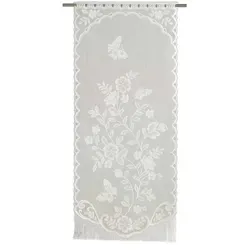 Türvorhang   , weiß , Synthetik , Maße (cm): B: 160 H: 30