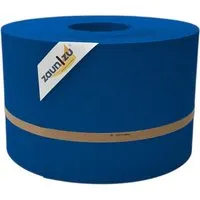 zaun|zu® Sichtschutz Premium für Doppelstabmatten - Enzianblau, 50m - Sichtschutz für Doppelstabmattenzaun, genarbte Struktur für modernes Design, einfache Montage ohne Clips und robustes PP-Material für optimalen Sicht- und Windschutz.
