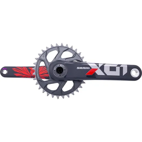 Sram KRG X01 Eagle SuperBoost+ DUB 170mm Kettenradgarnitur - Kettenblätter für Mountainbikes, ausgestattet mit X-SYNC2 Technologie für optimale Kettenführung und maximale Effizienz.