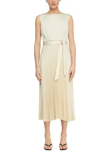 comma Sommerkleid beige/braun Größe 36 EU von comma,