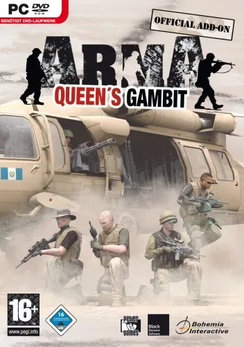 Armed Assault - Queens Gambit (DVD-ROM) - Taktisches Militärspiel, USK 16, bietet realistische Simulationen und spannende Multiplayer-Optionen für Gamer.