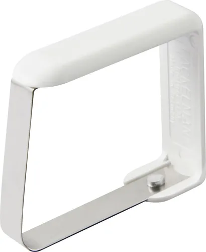 Fackelmann Tischdeckenklammern Kunststoff weiß - 4 Stück