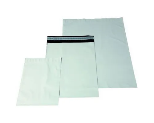 DOCUCARE Folienversandtasche 350x450 mm - 100 Stück - Versandtasche aus recyclebarer, blickdichter LDPE-Folie mit permanentem Hotmeltverschluss, ideal für den sicheren Versand von Dokumenten und Waren.