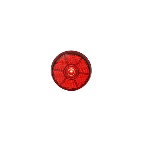 Fischer 85467 Erwachsene LED Blink- und Sicherheitslicht, rot, One Size