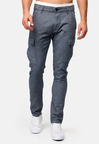 Indicode Cargohose Herren INSafi Cargo Hose beige S - Bequeme Herren Cargohose aus atmungsaktiver Baumwollmischung, ideal für den Alltag. Pflegeleicht und elastisch, sorgt für hohen Tragekomfort. Perfekt für lässige Outfits!