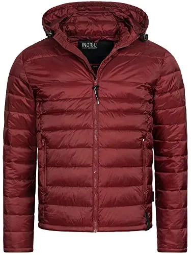 Indicode Sommerjacke Hampshire - Funktionsjacke mit elastischen Bündchen, kombiniert sportliches Design mit funktionaler Wärmeisolierung – ideal für aktive Tage bei wechselhaftem Wetter.