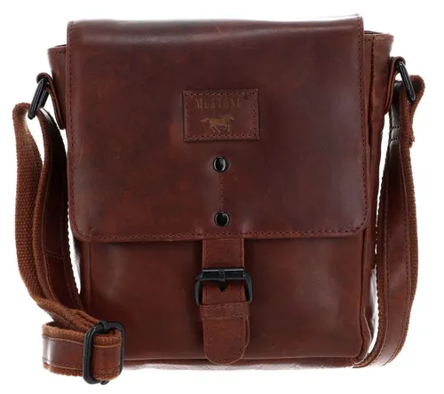 MUSTANG Umhängetasche Natal - Praktische Begleiterin - Umhängetasche aus 100% Leder mit abnehmbarem, verstellbarem Schulterriemen und vielen Fächern für schnellen Zugriff auf Ihre Essentials.